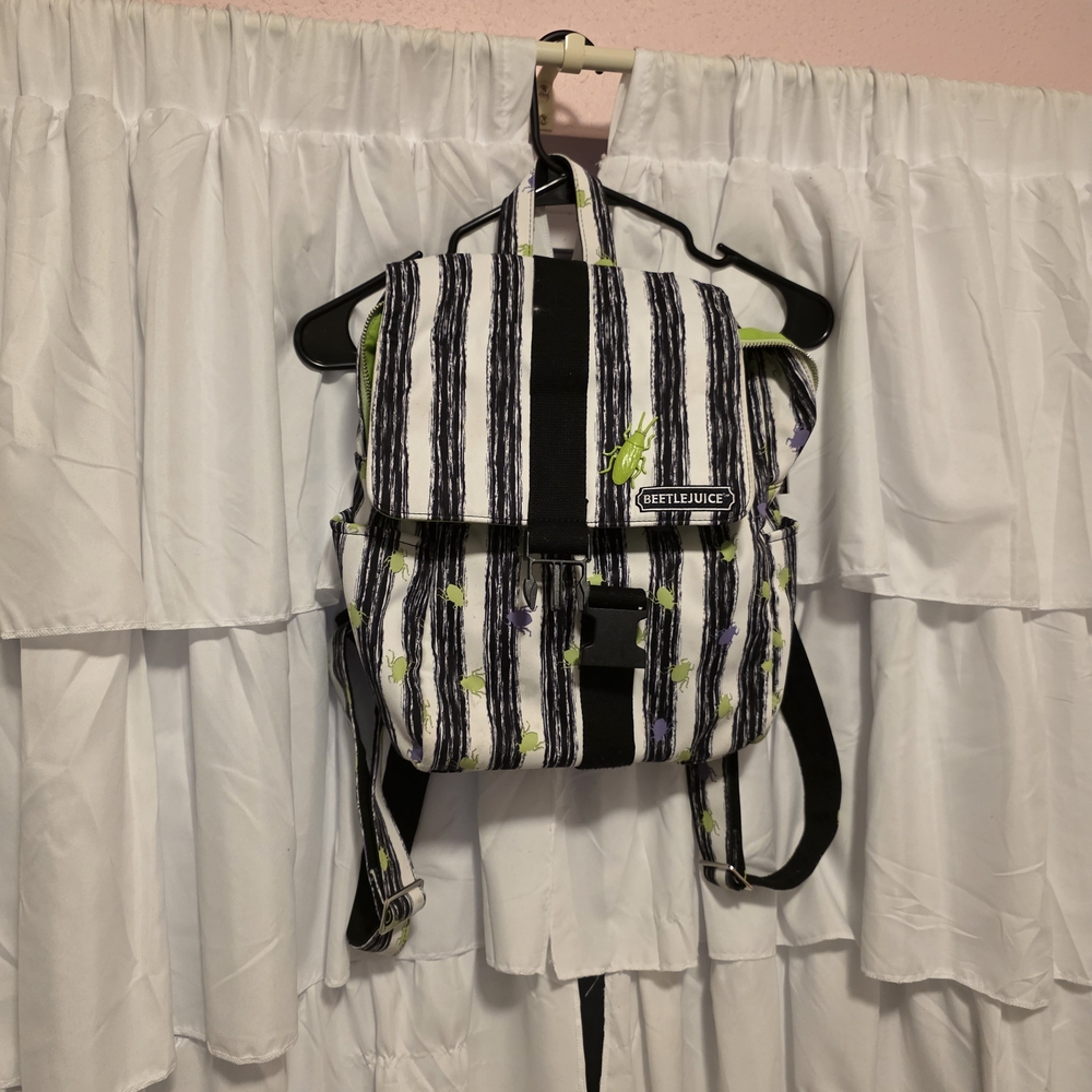 Blackmilk Beetlejuice Backpack Limited Halloween Release